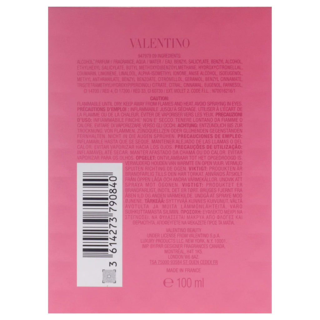 Valentino Valentino Donna Born In Roma Intense , 3.4 oz EDP Spray